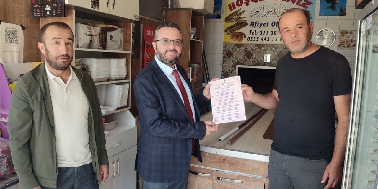 Ahilik Haftası kapsamında esnaf ziyareti