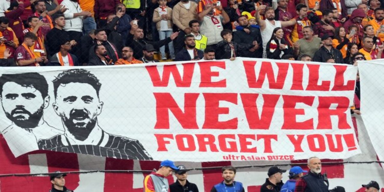 Şampiyonlar Ligi maçında Ahmet Çalık unutulmadı