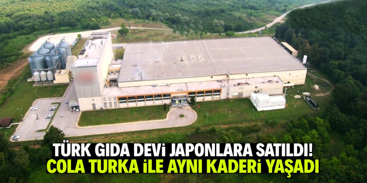 Türk gıda devi Japonlara satıldı! Cola Turka ile aynı kaderi yaşadı