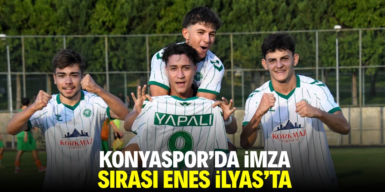 Konyaspor'da imza sırası Enes İlyas’ta