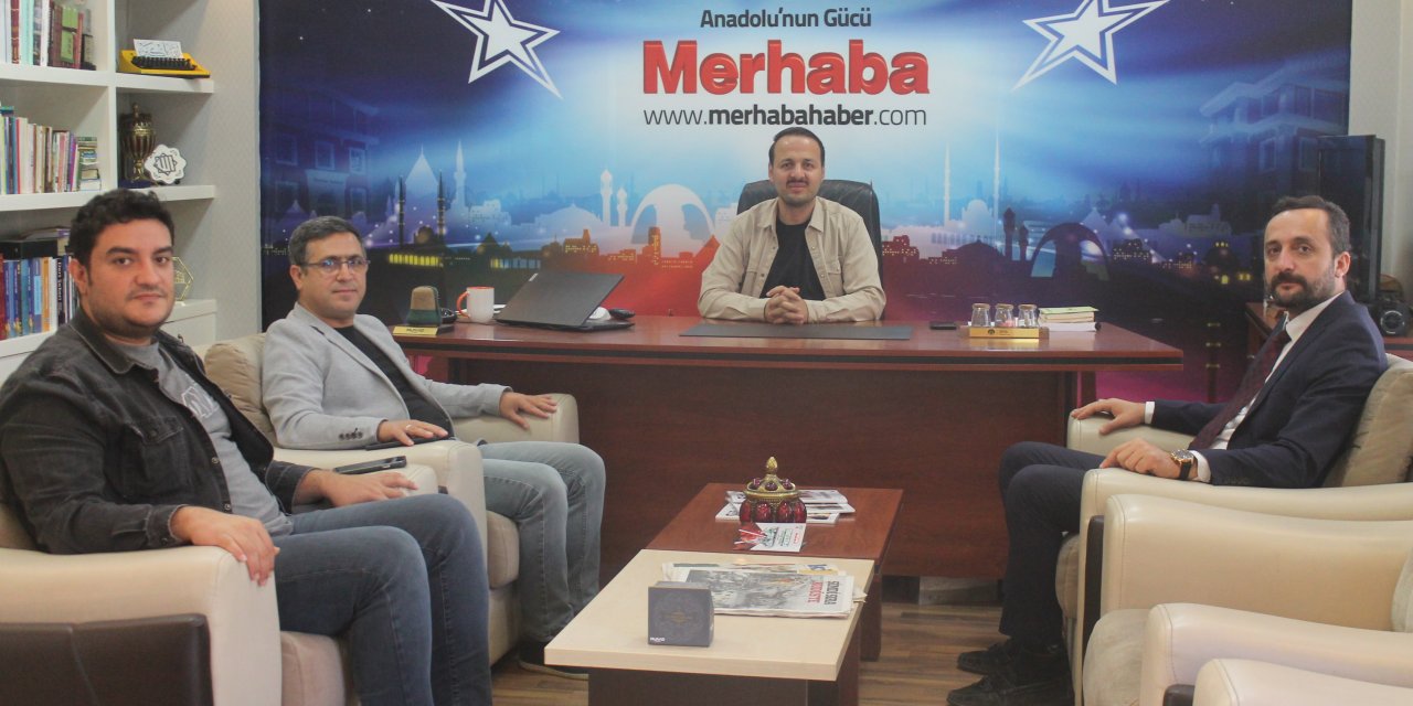 Çelik ve Keskin’den Merhaba'ya ziyaret