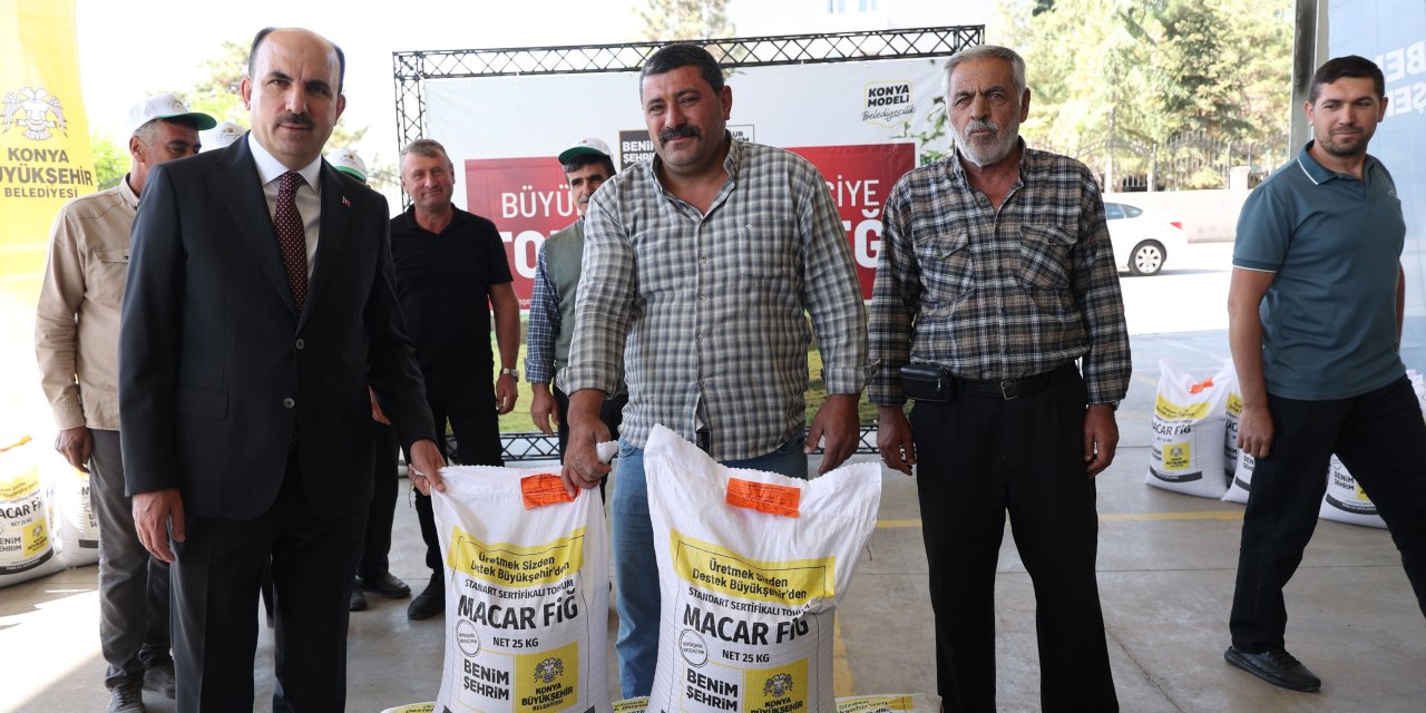 Büyükşehir'den çiftçiye destek