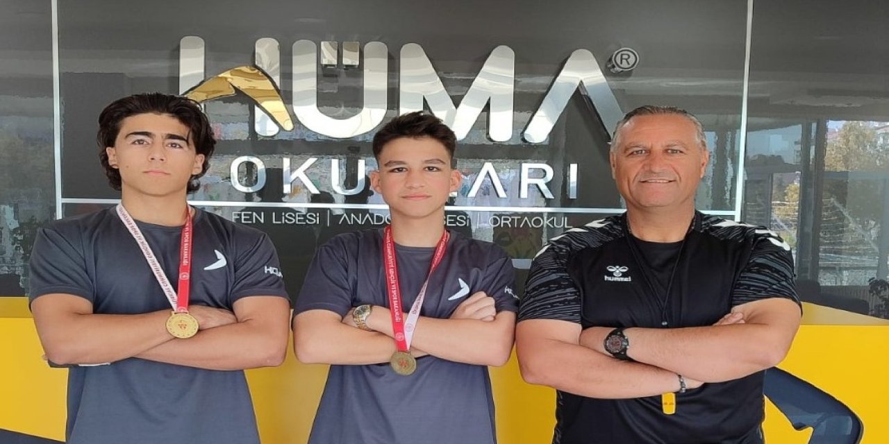 Avrupa Spor Haftasında Hüma Okulları’na çifte madalya
