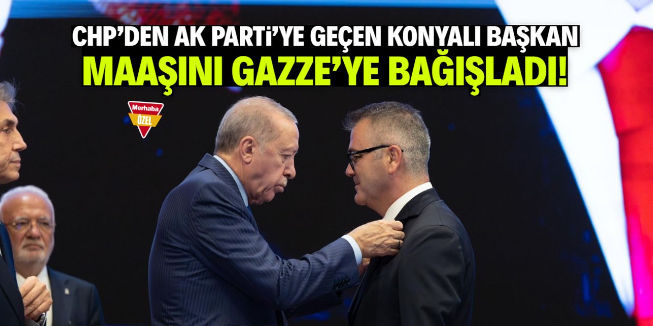 CHP'den istifa edip AK Parti'ye geçmişti! 1 aylık maaşını Gazze'ye bağışlama kararı aldı