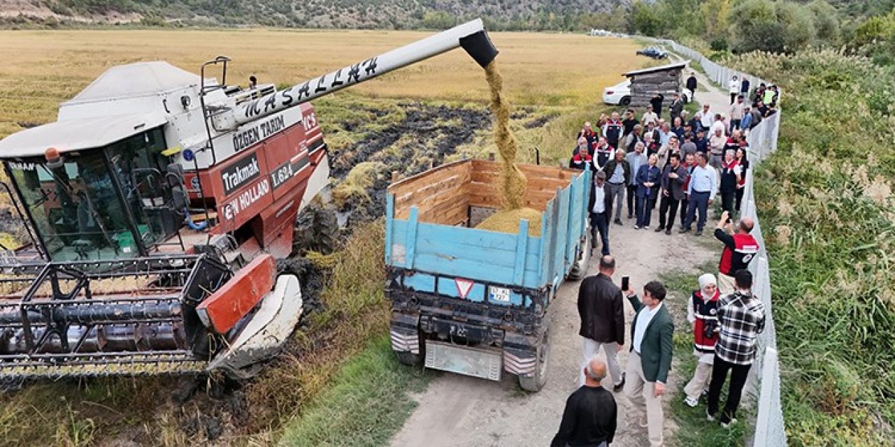 Dezavantajlı alanlarda hasat başladı