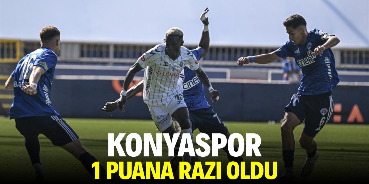 Konyaspor bir puana razı oldu