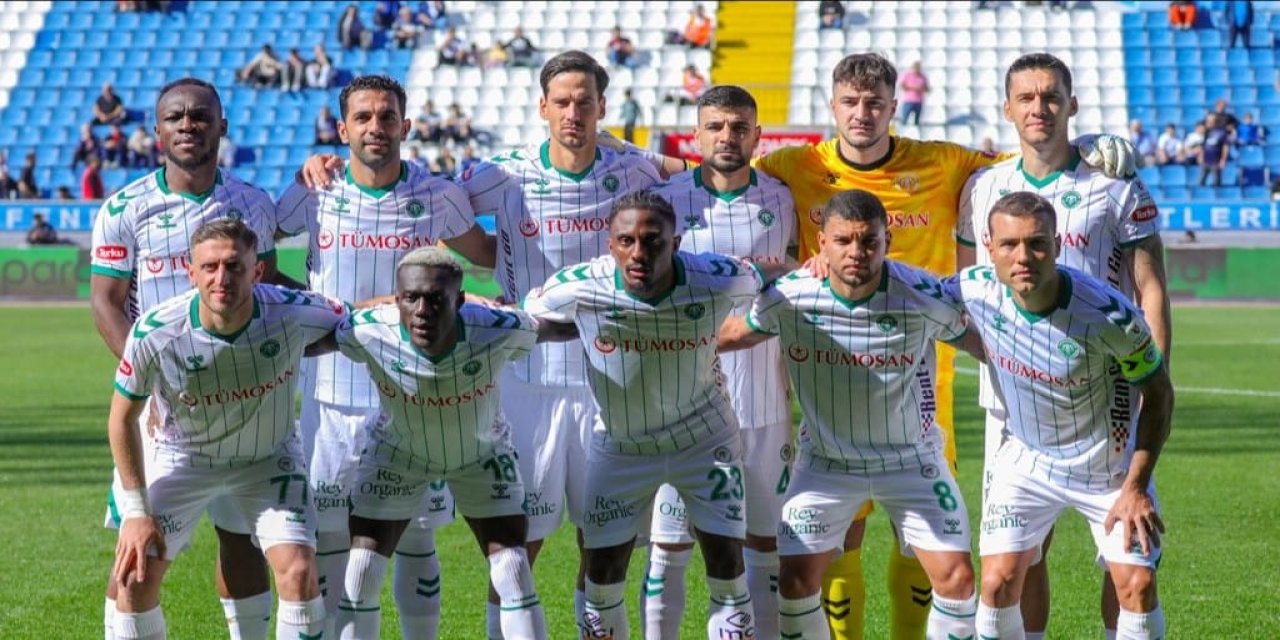 Konyaspor 8. sırada kaldı