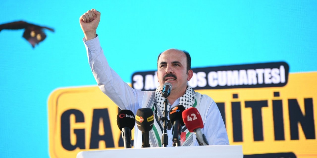 Altay: Mazlumun yanındayız