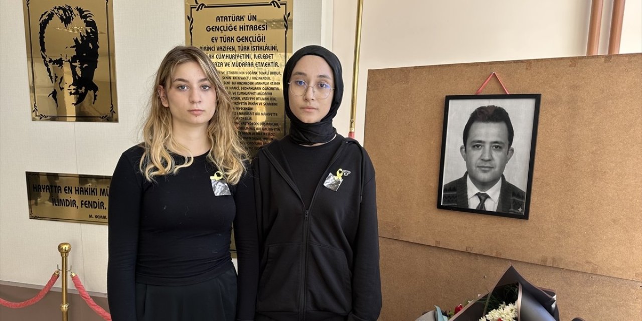 Hayatını kaybeden öğretmenin okulunda yas var