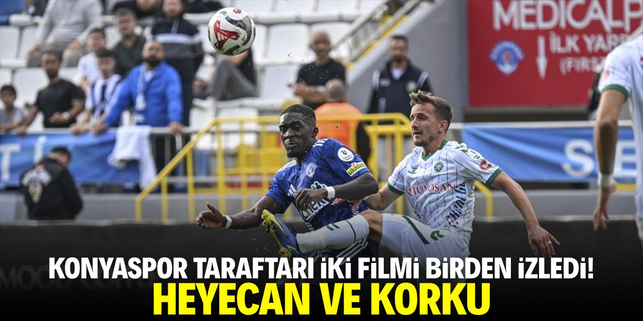 Konyaspor’dan iki farklı görüntü