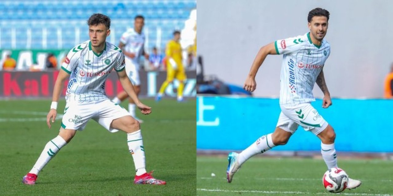 Konyaspor’da iki oyuncu siftah yaptı