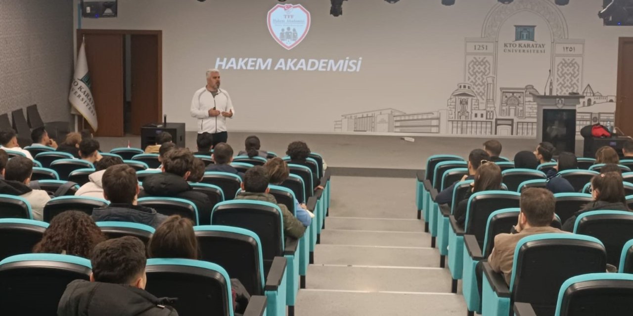 Konya’da aday futbol hakem kursu açılacak