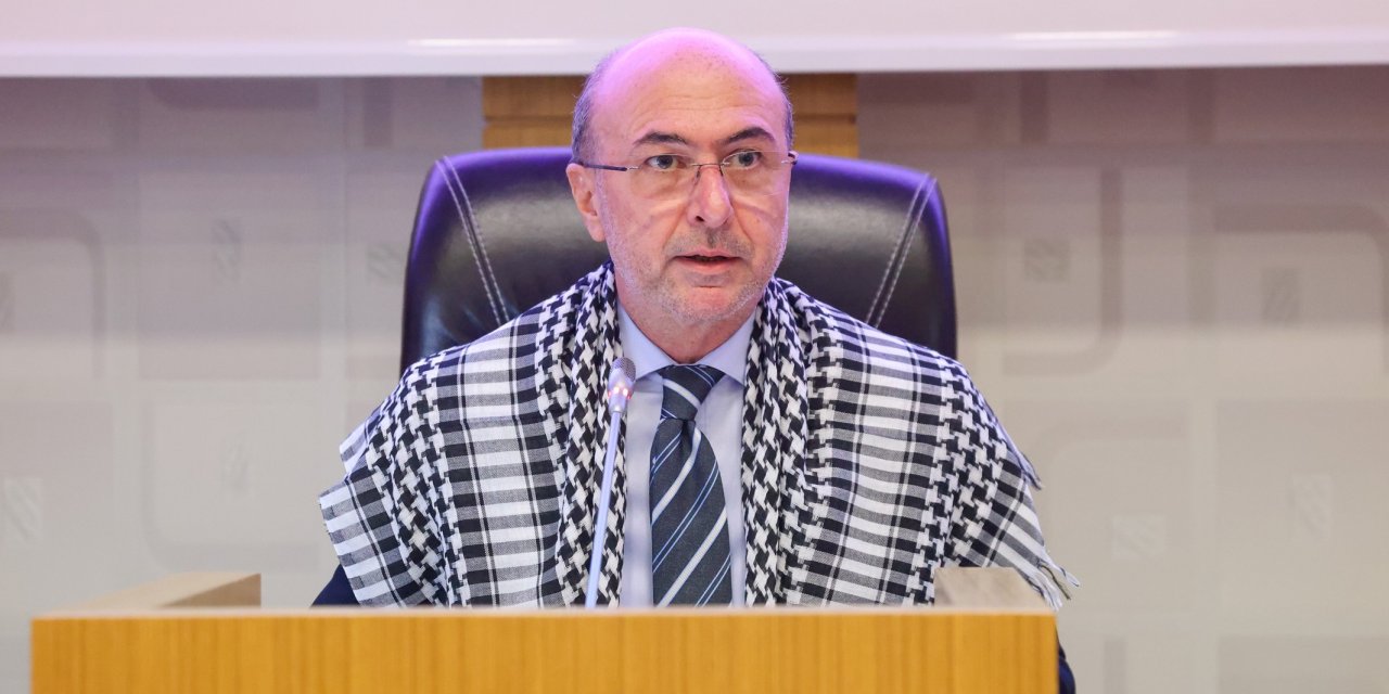 Selçuklu'dan Filistin'e destek