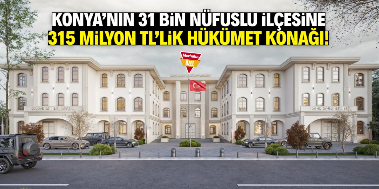 Konya'nın ilçesine 103 daire fiyatına konak yapılacak