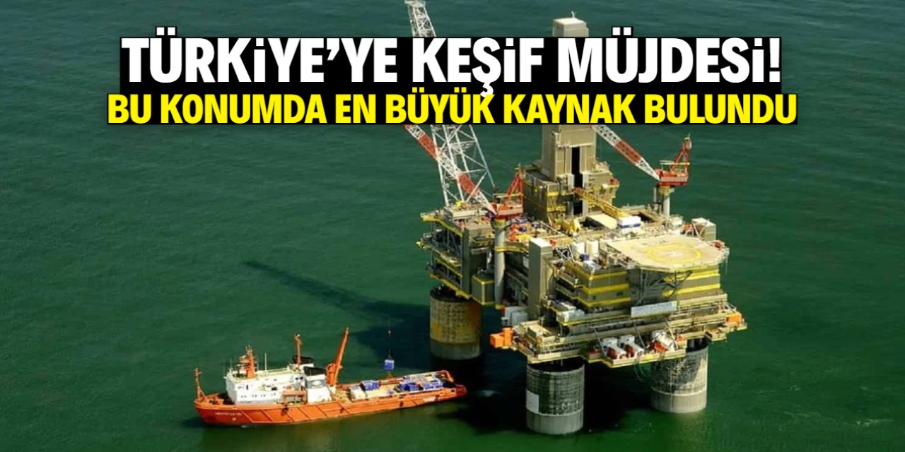 Türkiye'ye doğalgaz müjdesi! Bu konumda dünyanın en büyük kaynağı bulundu
