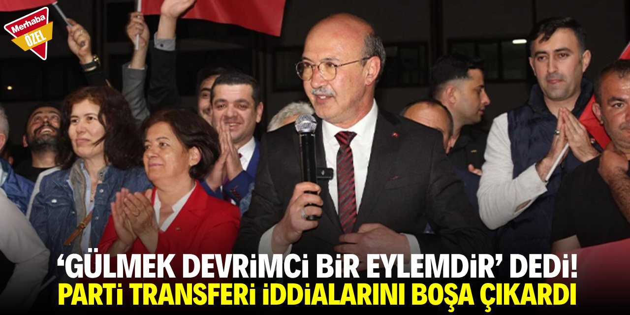 'Gülmek devrimci bir eylemdir' dedi! Parti transferi söylemlerini boşa çıkardı