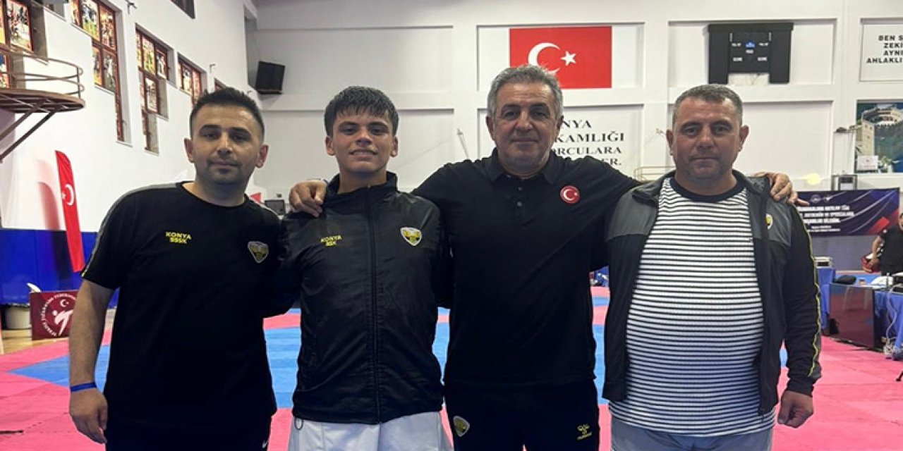 Konya Büyükşehir'in tekvandocusu milli takıma seçildi