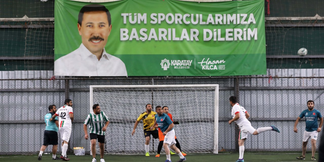 Karatay Belediyesi 5. Birimler Arası Futbol Turnuvası başladı