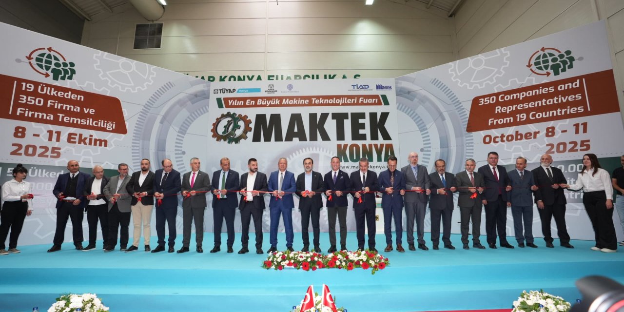 MAKTEK Konya açıldı