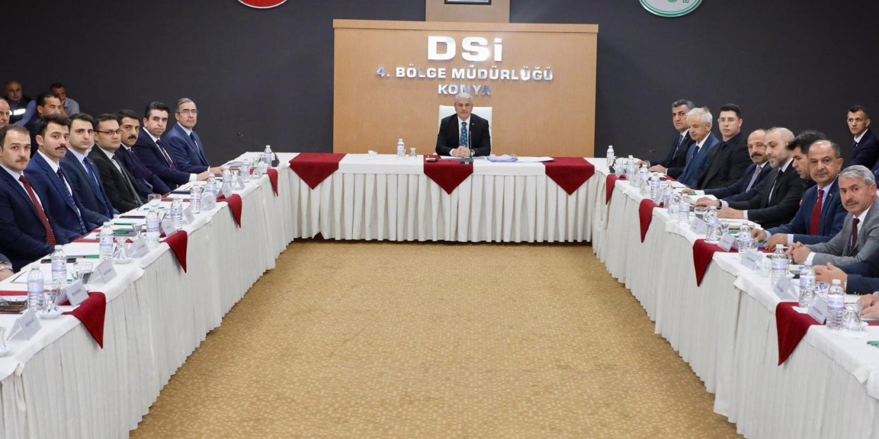 Taşkın Koordinasyon Kurulu toplandı