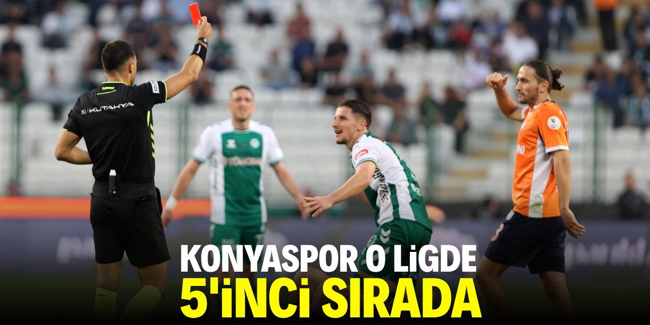 Konyaspor o ligde 5'inci sırada