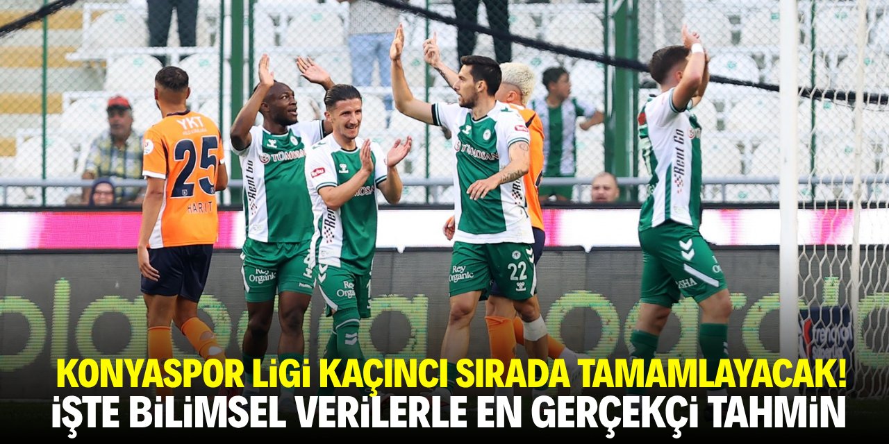 Konyaspor sezonu kaçıncı sırada bitirecek? İşte bilimsel tahmin