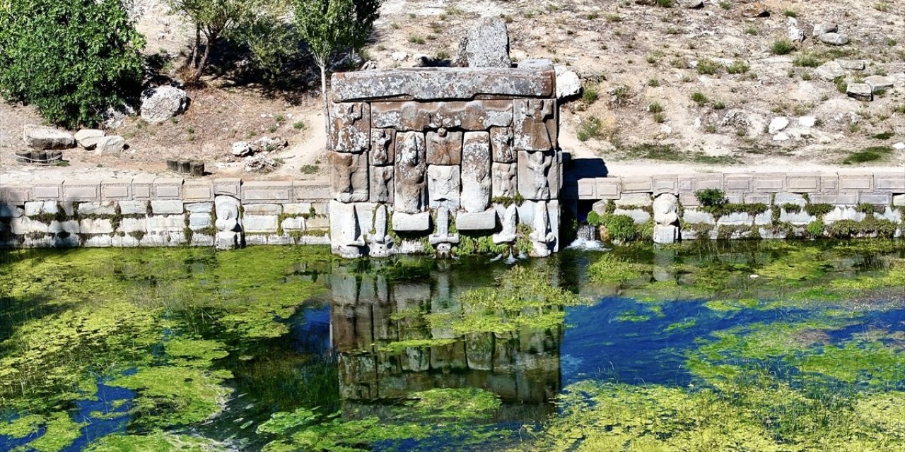 Hititlerin 3200 yıllık su anıtı kuraklıktan etkilenmedi