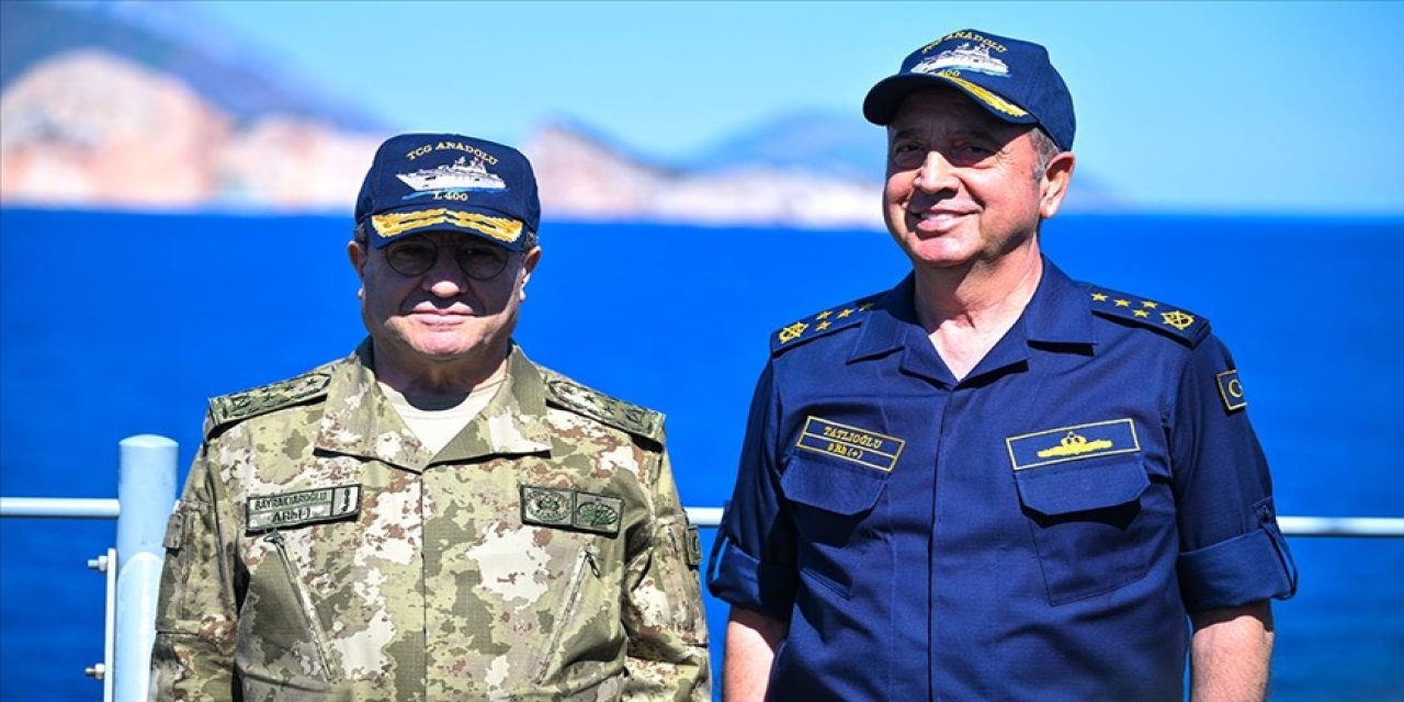 Genelkurmay Başkanı Bayraktaroğlu: TEBER, TOLON ve KEMANKEŞ'in hedefleri vurduğunu hep beraber izledik