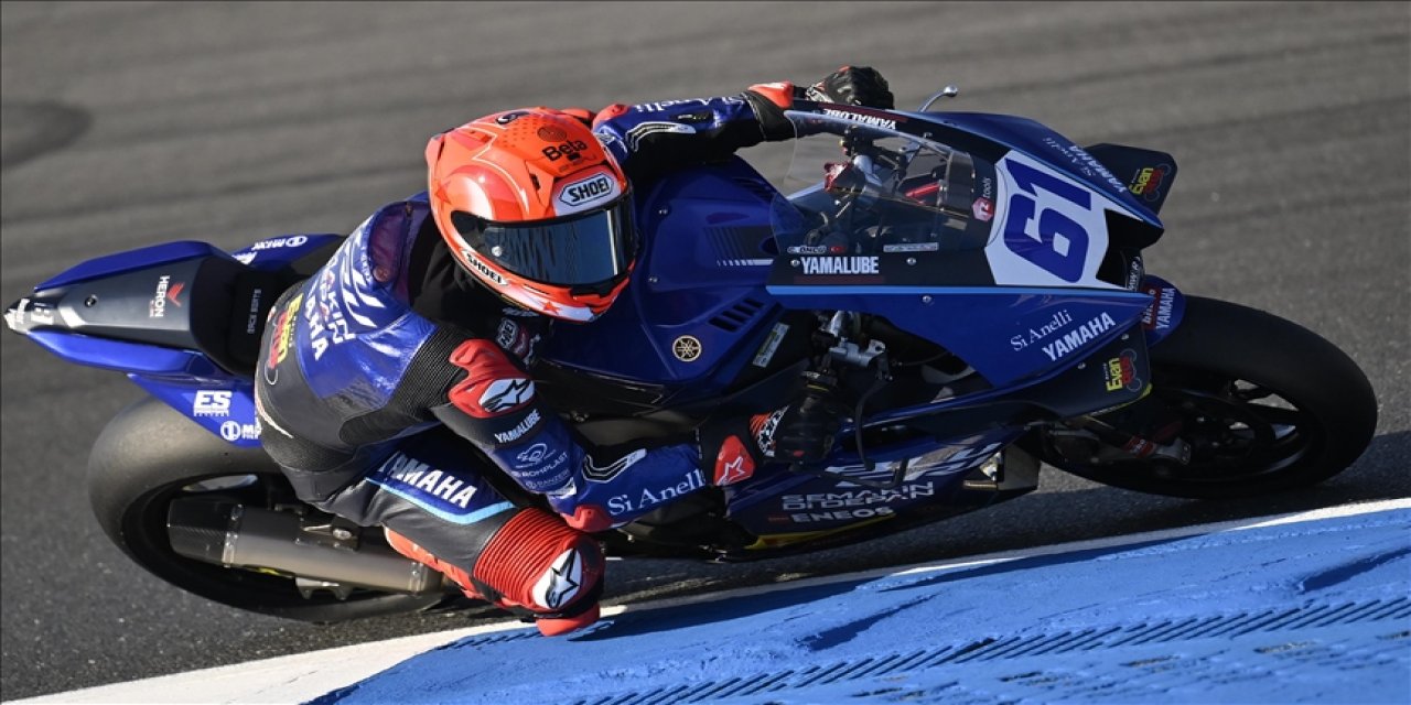 Milli motosikletçi Can Öncü, Portekiz'de 3. olarak podyuma çıktı