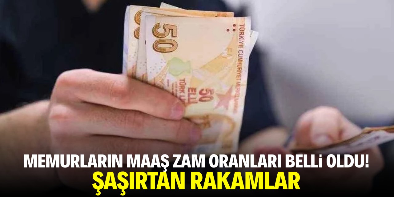Memurların maaş zam oranı belli oldu! Şaşırtan rakamlar