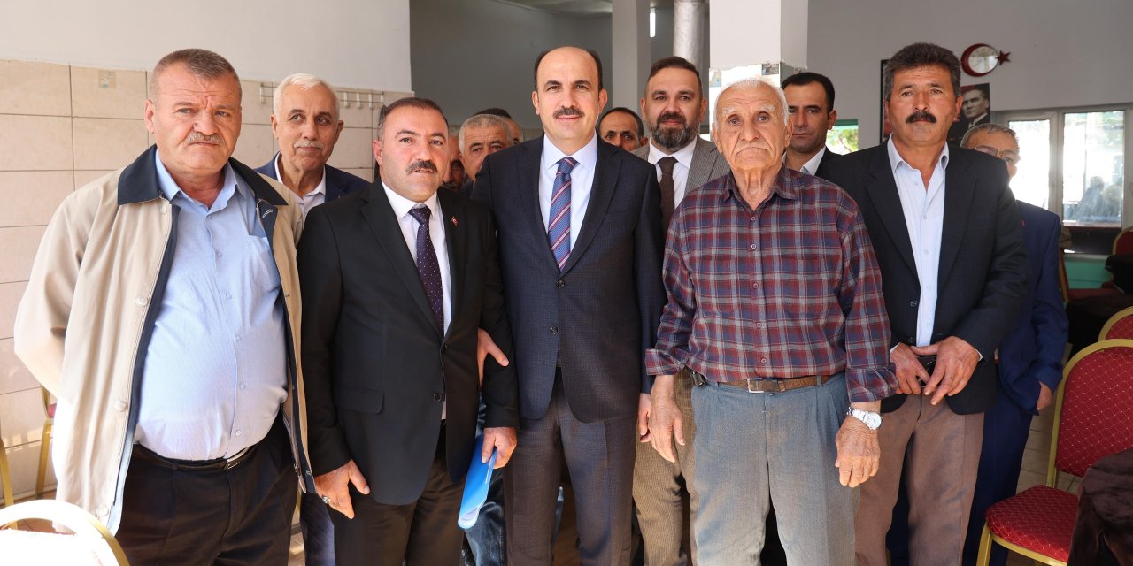 Altay'ın ilçe ziyaretleri sürüyor