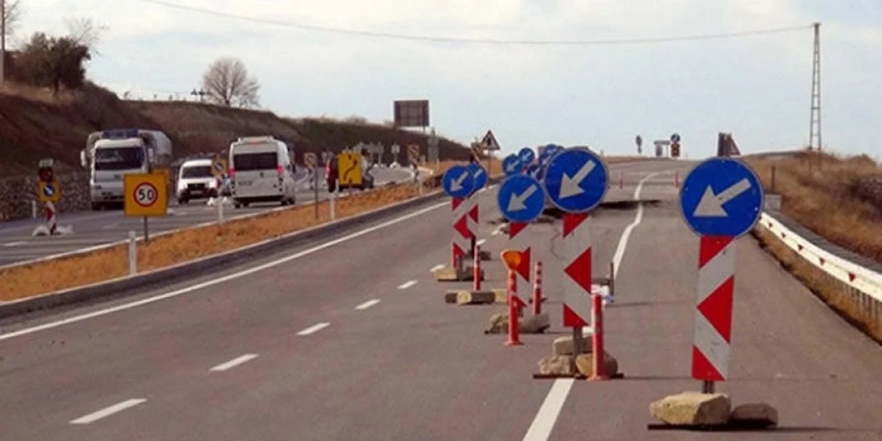 Bu yollarda çalışma var! İşaretlere dikkat