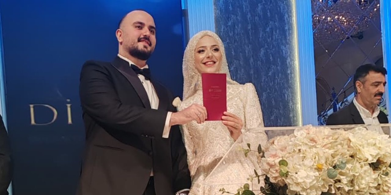 Beyza ile Furkan mutluluğa 'evet' dedi