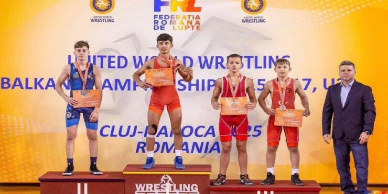 Selçuklu’nun pehlivanlarından büyük başarı