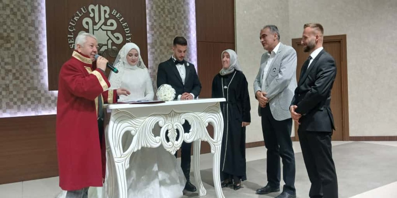 Dilara ve Muhammet Emin'in mutlu günü