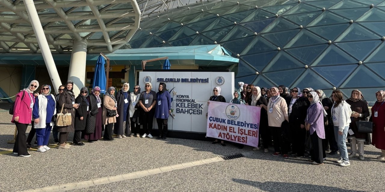 Ankaralı kursiyerler Konya'ya hayran kaldı