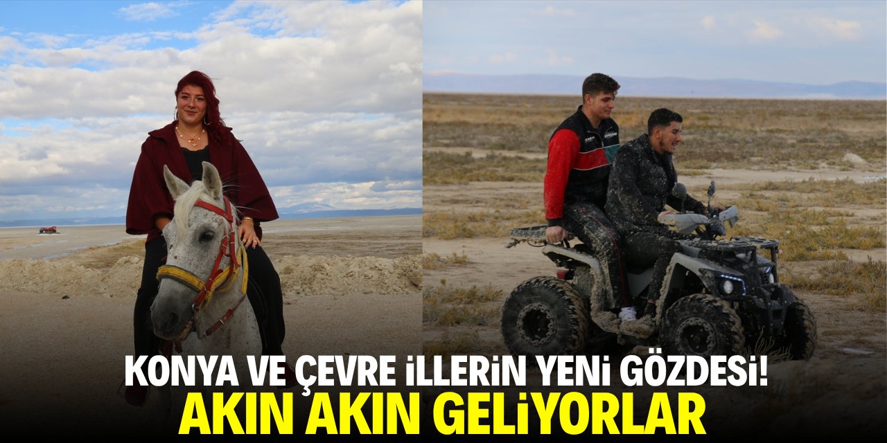 Konya ve çevre illerin yeni gözdesi! Akın akın geliyorlar