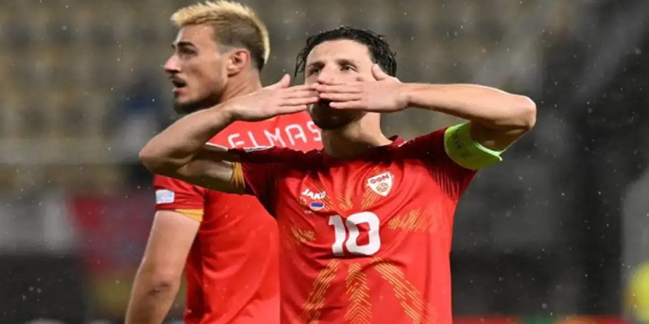 Enis Bardhi’nin golü Makedonya’ya yetmedi