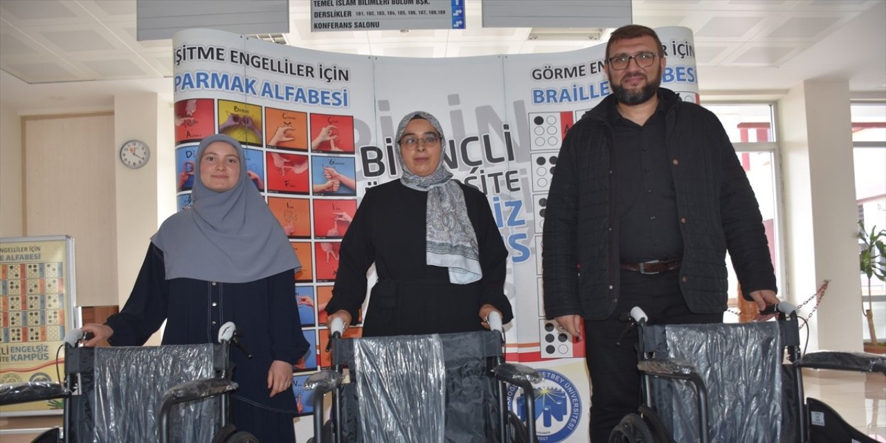 Üniversitede 'Engelsiz İbadet' desteği