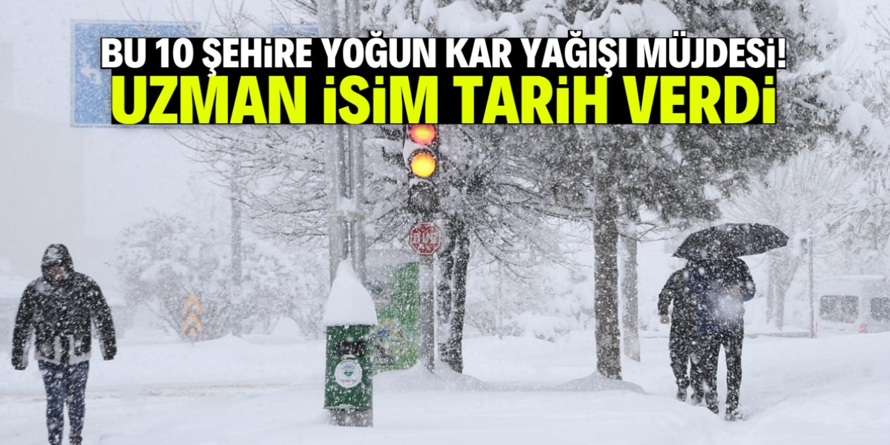 Şehir merkezlerine kar yağışı müjdesi! Uzman isim tarih verdi