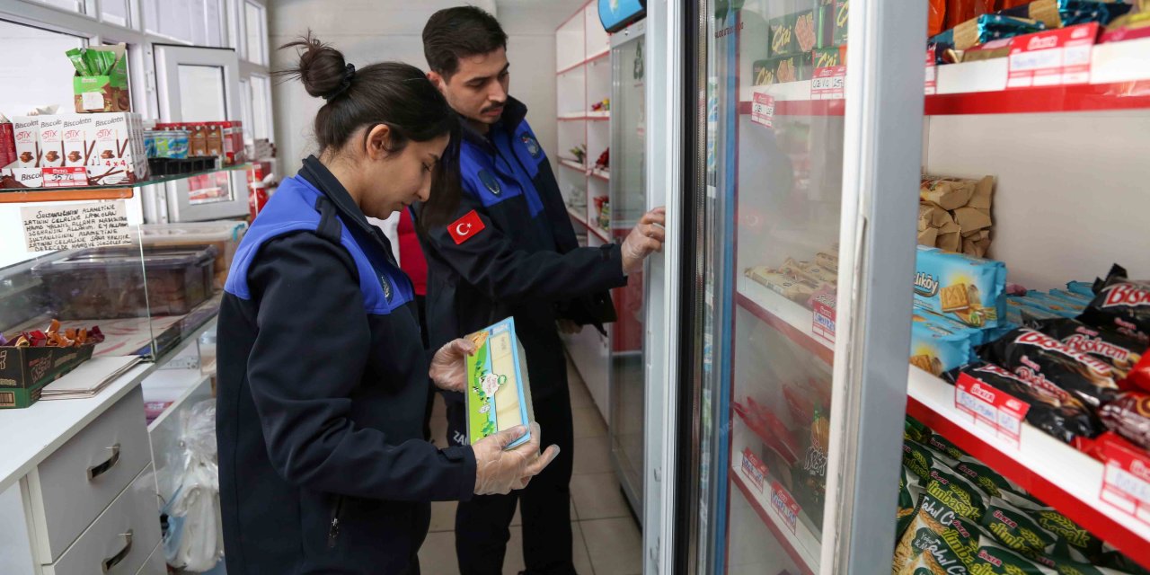 Meram'da kantinlere denetim