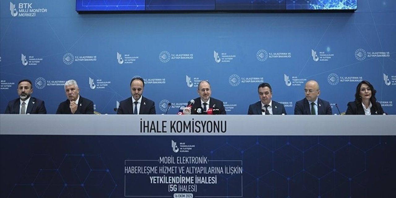 5G ihalesi için teklifler verildi