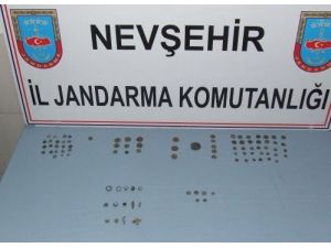 Nevşehir’de 95 Tarihi Eser Ele Geçirildi