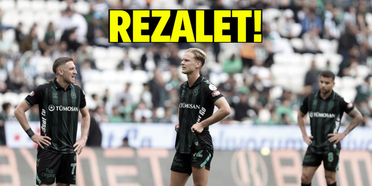 Konyaspor'dan kötü futbol kötü sonuç