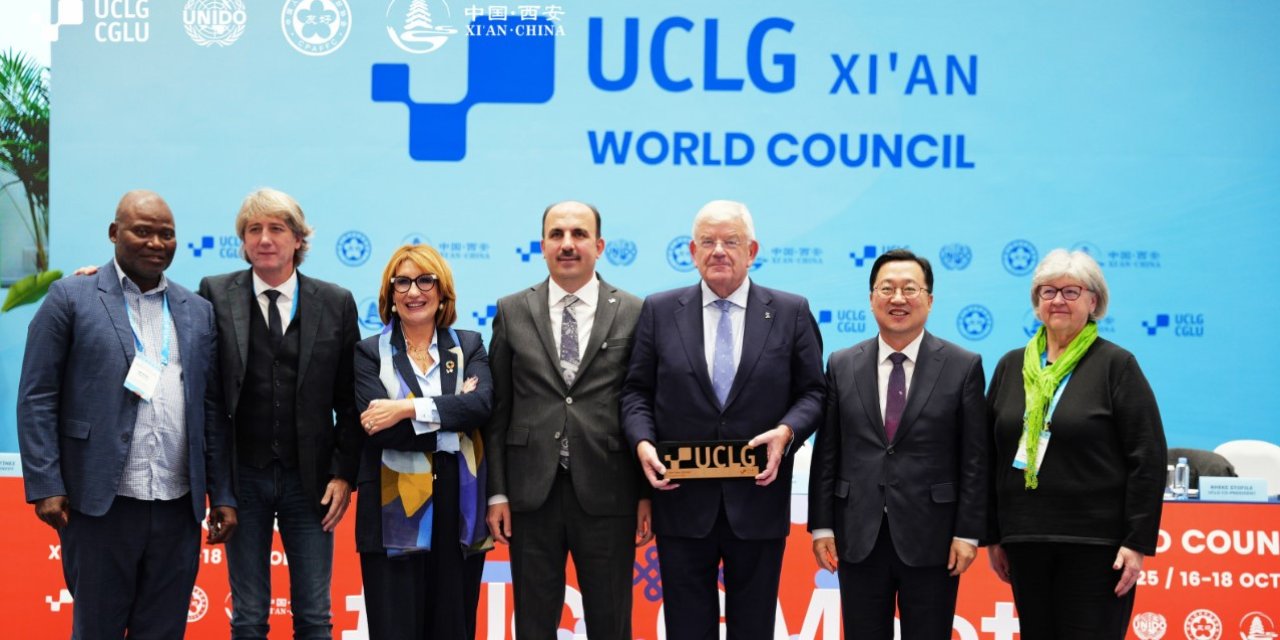 Altay'dan 'Gazze'ye' destek veren başkanlara teşekkür