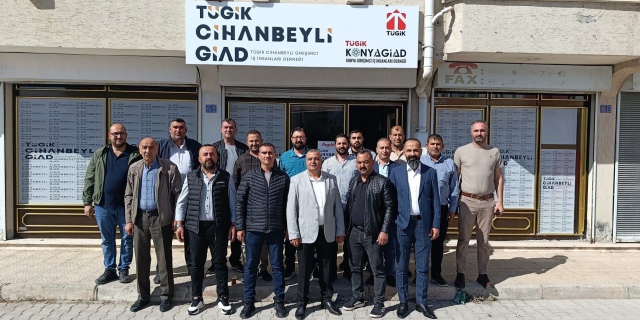 TÜGİK Cihanbeyli'de seçim heyecanı