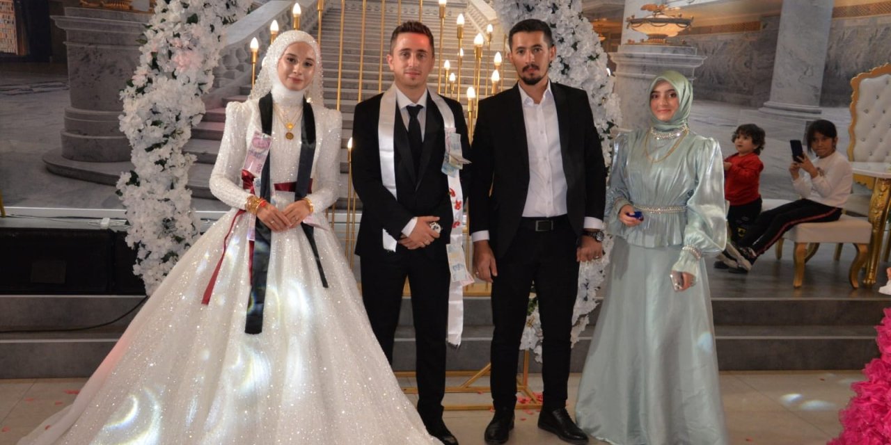 Tan ve Bağcı ailelerinin mutlu günü