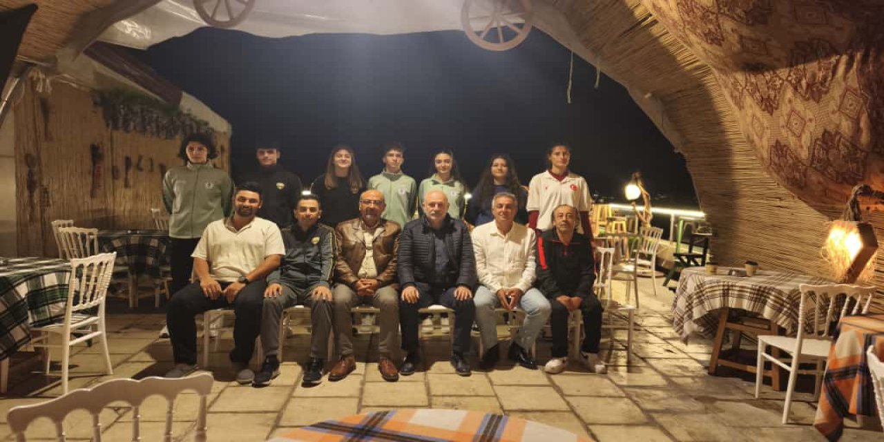 Tekvando İl Temsilcisi Alataş’tan milli sporculara moral yemeği