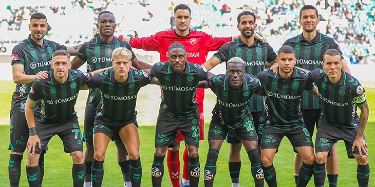 Konyaspor 9. sırada kaldı