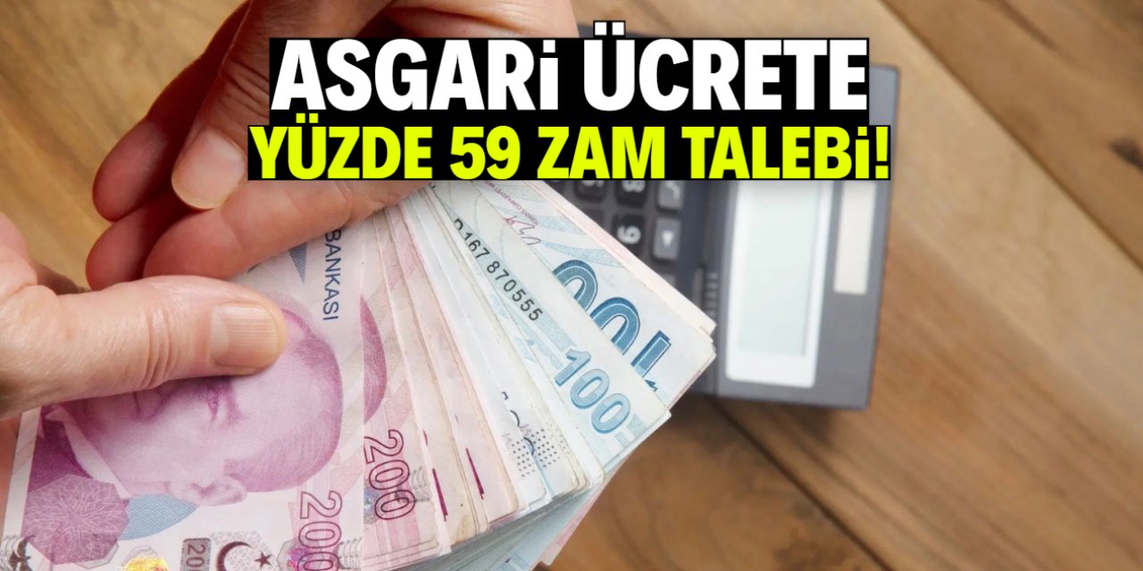 Konyalı isim asgari ücrete yüzde 59 zam talep etti!